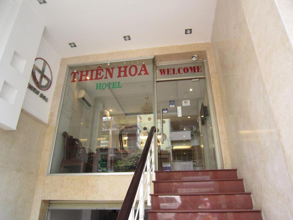 Thien Hoa Hotel Ho-Chi-Minh-Stadt Exterior foto