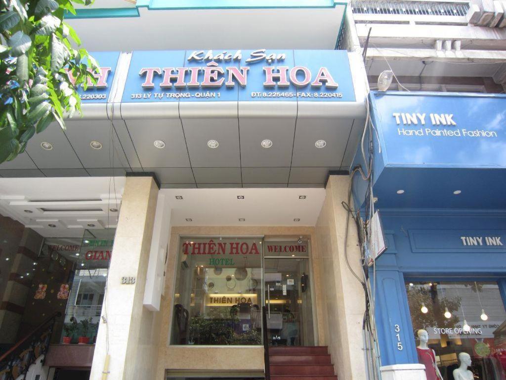 Thien Hoa Hotel Ho-Chi-Minh-Stadt Exterior foto